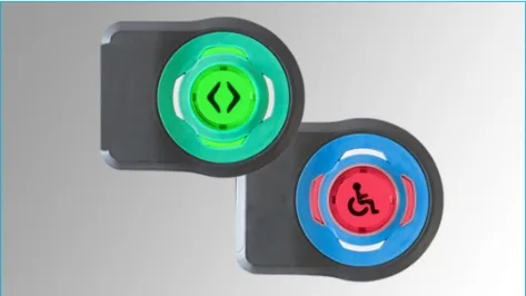 Button for window mounting without drilling M-Door-GM - M-Door range