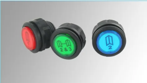 Compact push button - M-Desk range