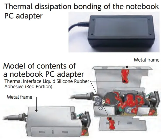 adhesive thermal interface material