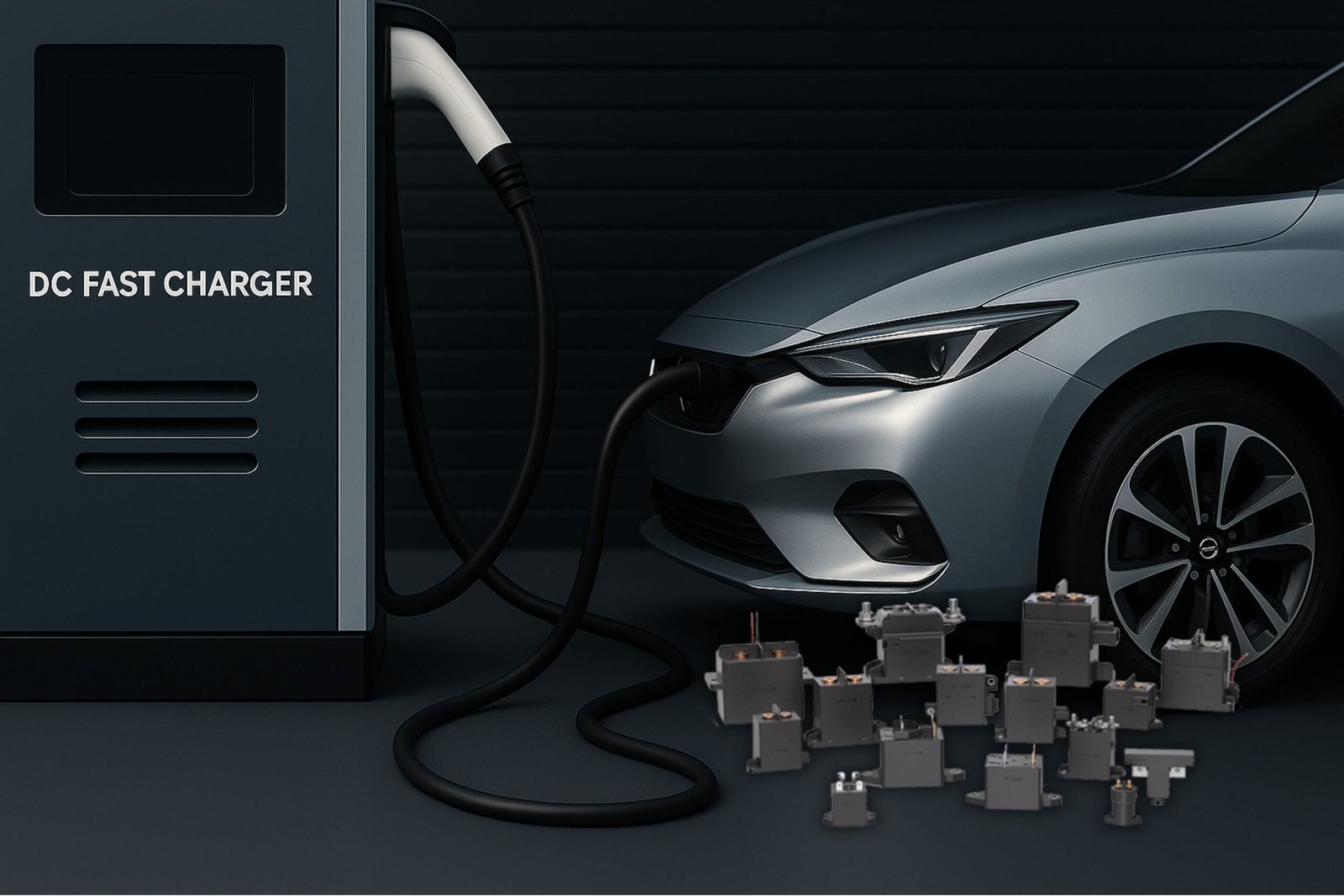 Inside Every Fast Charger: The Technology of DC Contactors