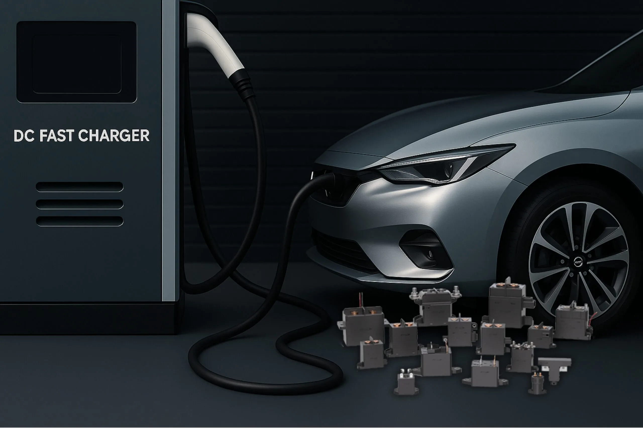 Inside Every Fast Charger: The Technology of DC Contactors