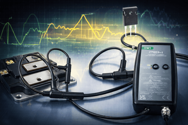 cwtmini50hf-rogowski-coil-clipped-around-conductor