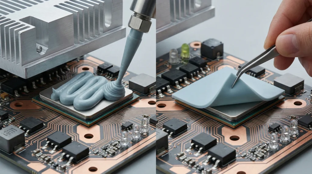 Thermally Conductive Silicone Gap Fillers